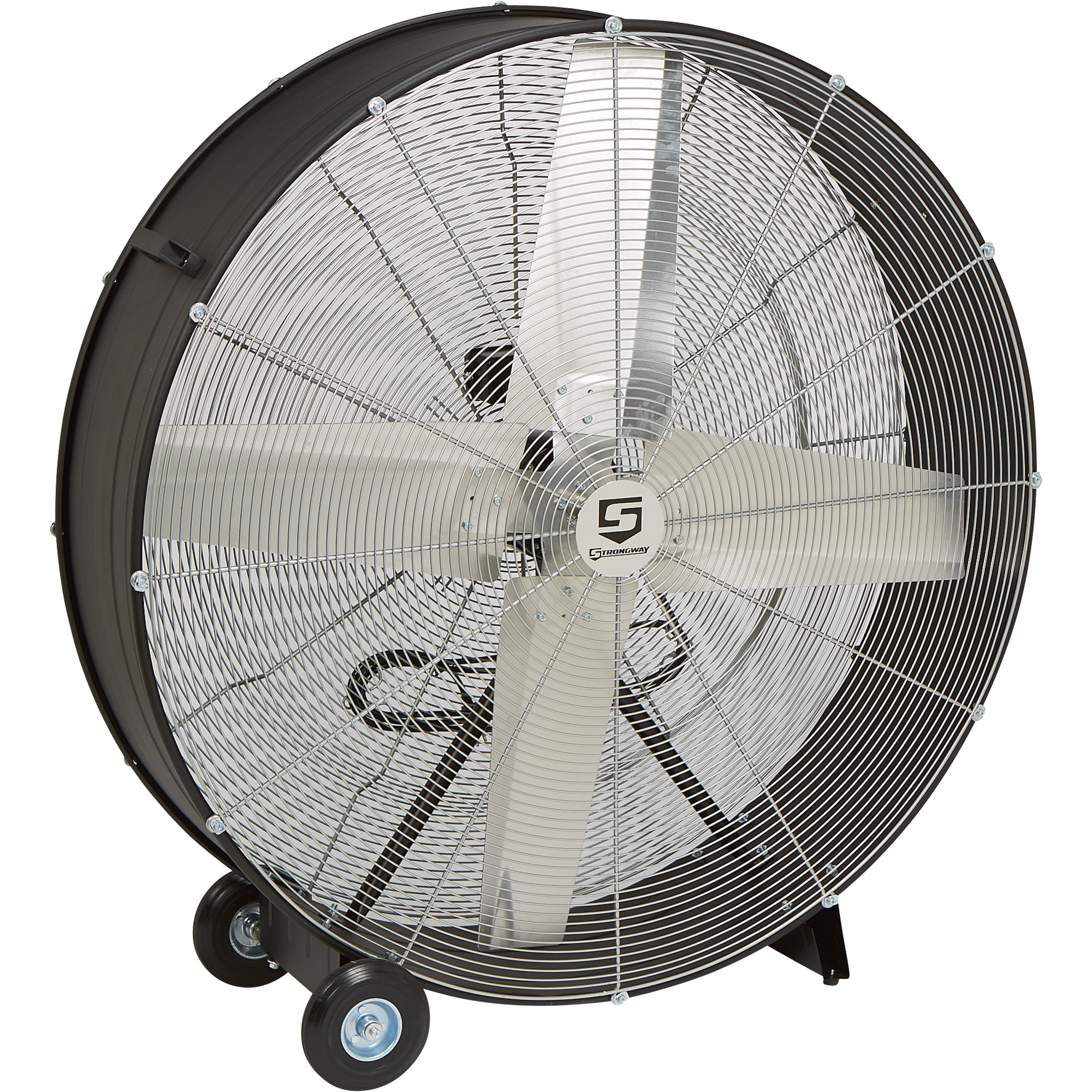 Strongway Open Motor Direct-Drive Drum Fan, 42in., 3/5 HP, 17,473 CFM